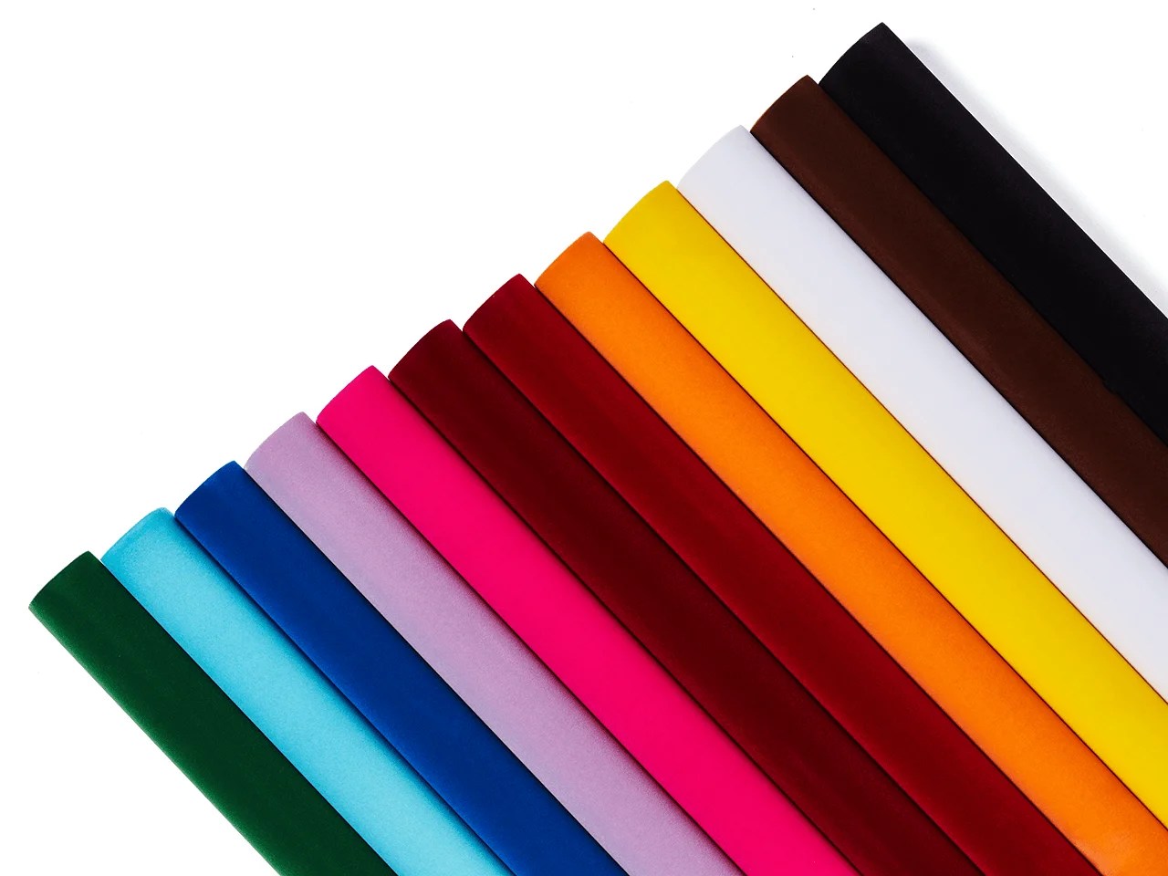 Selfadhesive velvet, velvet with adhesive base