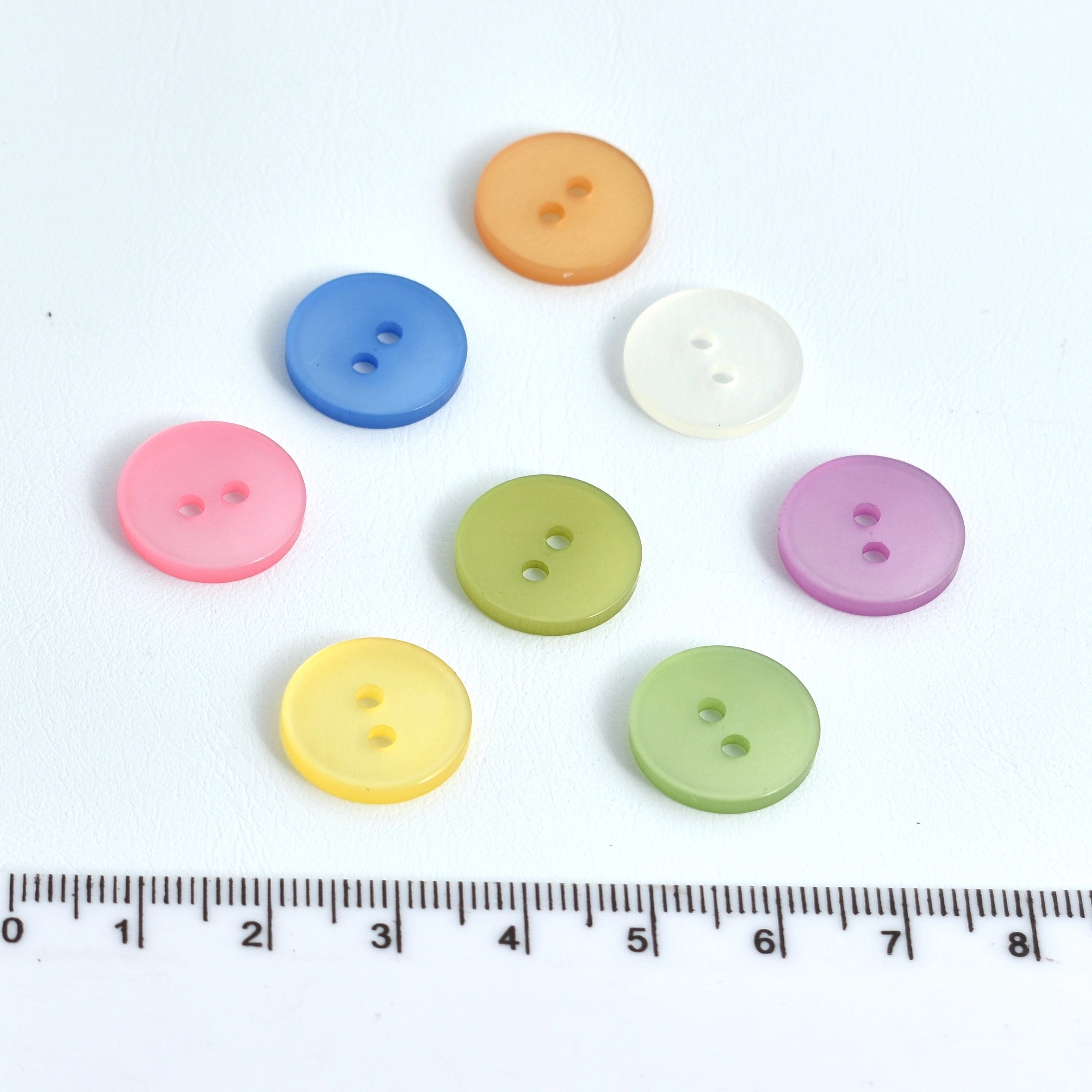 Shirt Buttons 15mm Pack of 6 Fabric8