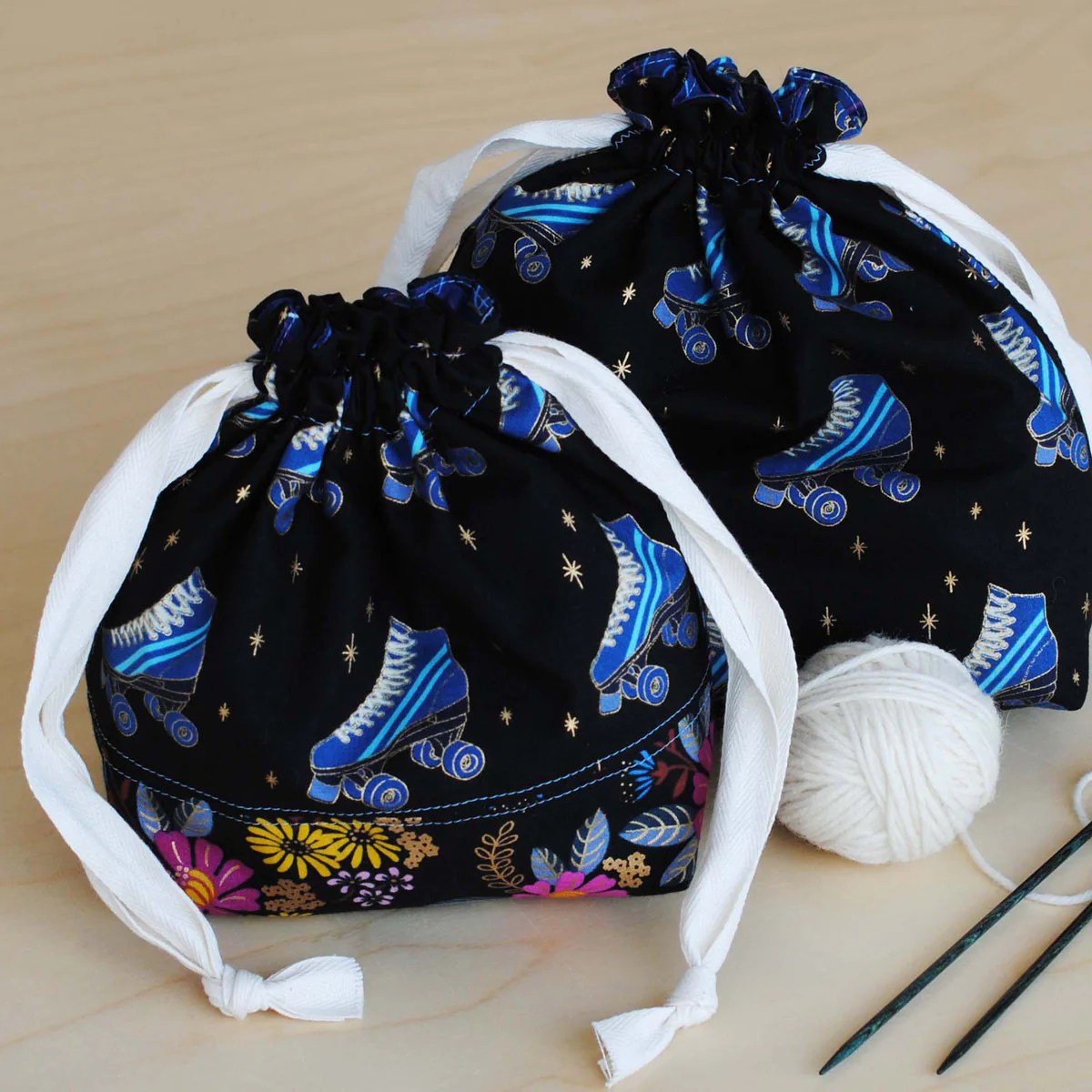 Learn to Sew Drawstring Bag Class (Beginner Sewing) Fabrications Ottawa