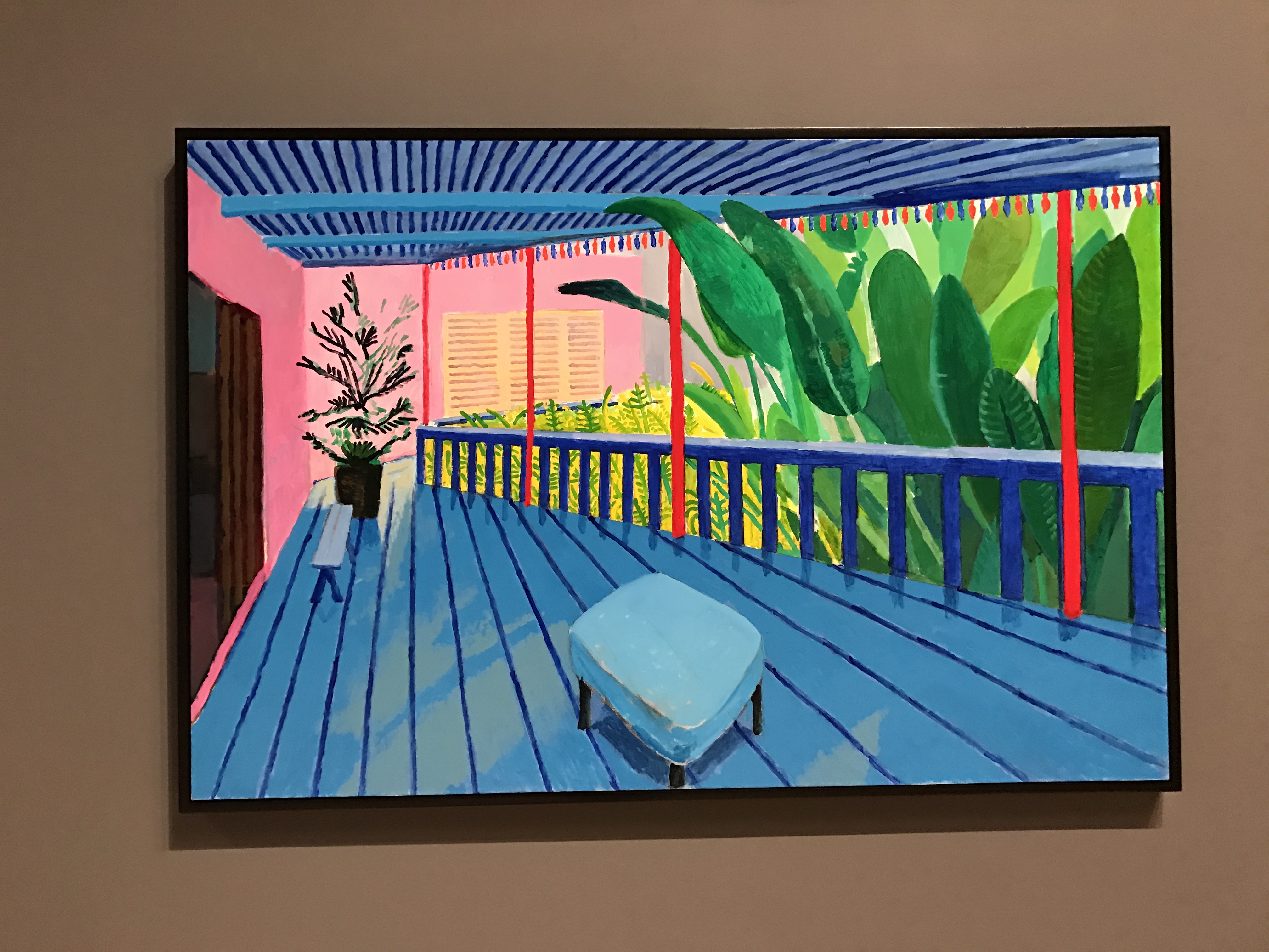 Хокни большой всплеск картина