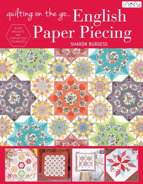 Quilting on the Go EPP by Lilabelle Lane Creations Book Fabric