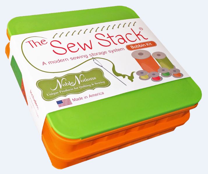 Sew Stack Single Bobbin Kit Noble Notions Sewing Notions Fabric Patch