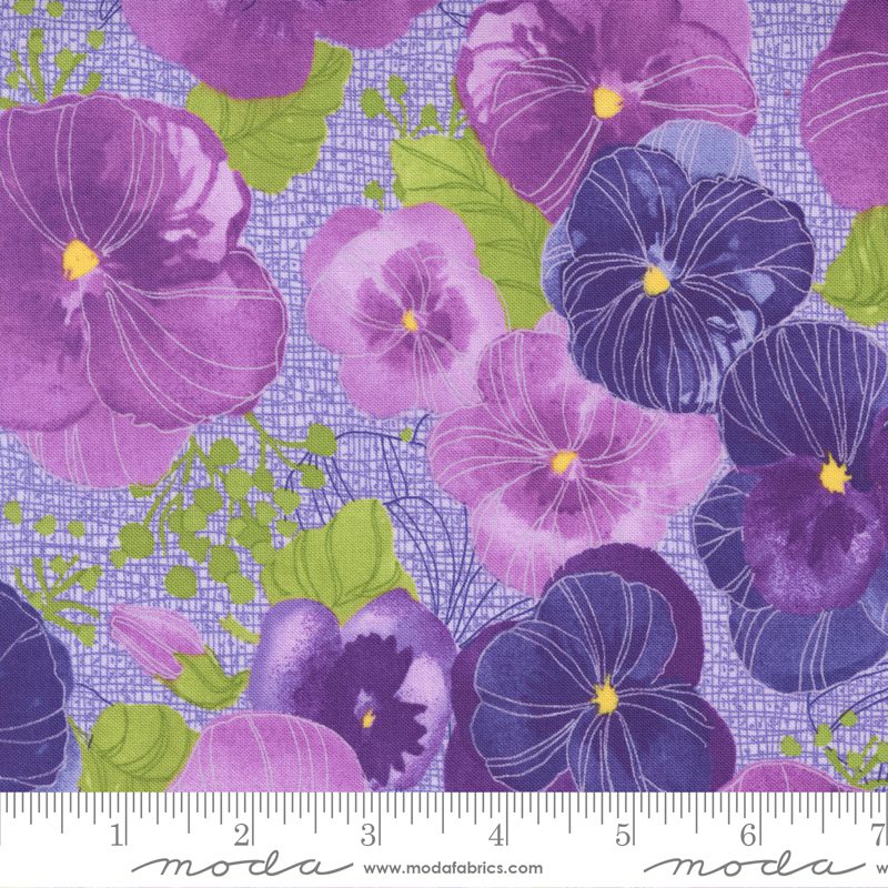 Pansys Posies 4872013 Patchwork Quilting Fabric Fabric Patch