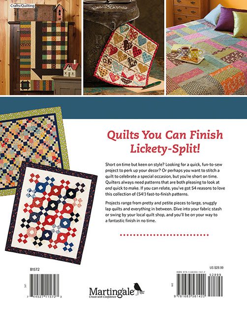 A Big Book of Quick to Finish Quilts Patchwork & Quilting Book