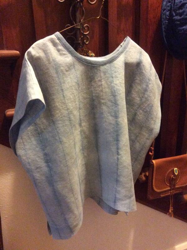 Fabric IL019 BLEACHED Softened 100 Linen Middle