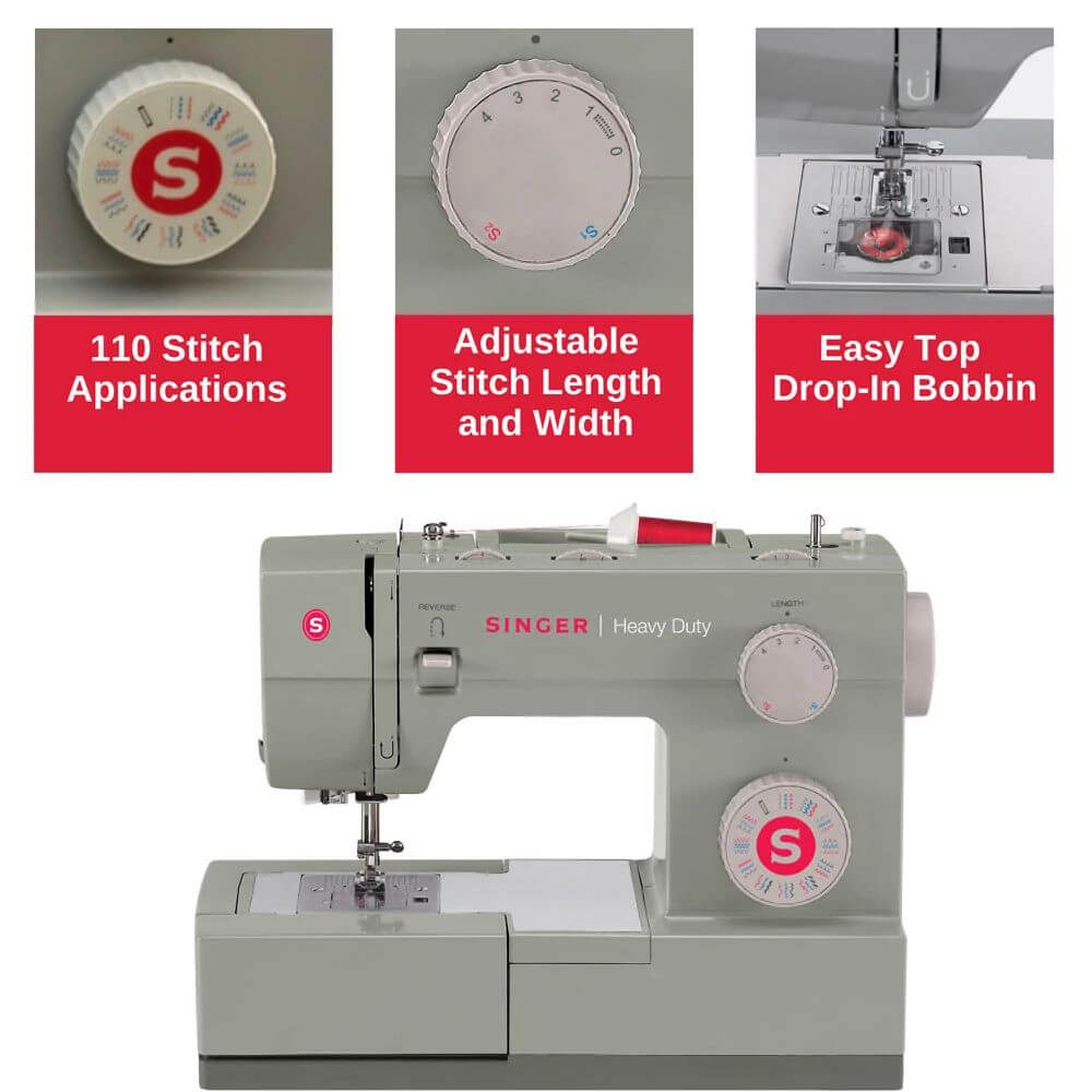 Singer Heavy Duty 4452 Electric Sewing Machine