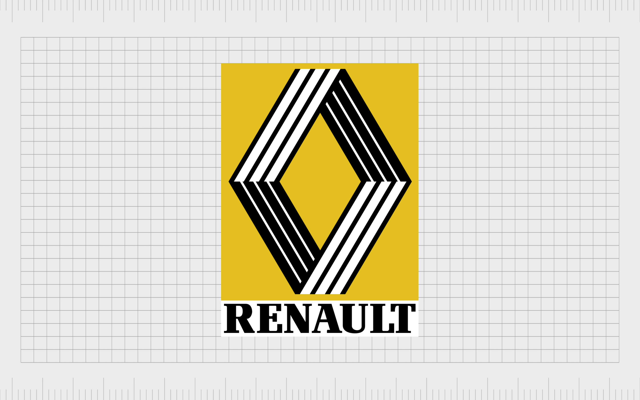 Renault Logo The Car Brand With The Diamond Logo
