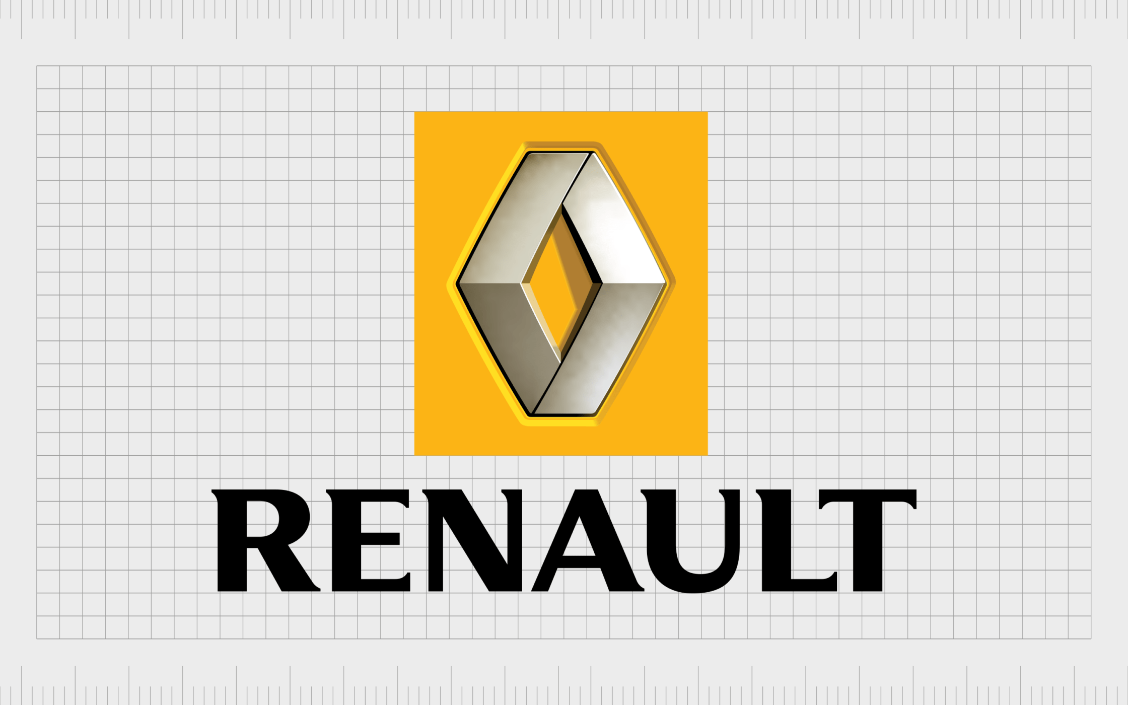 Silver Diamond Car Logo