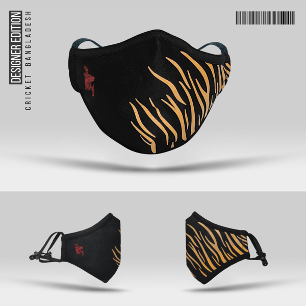 Cricket Bangladesh Designer Edition Cotton Face Mask Best Quality
