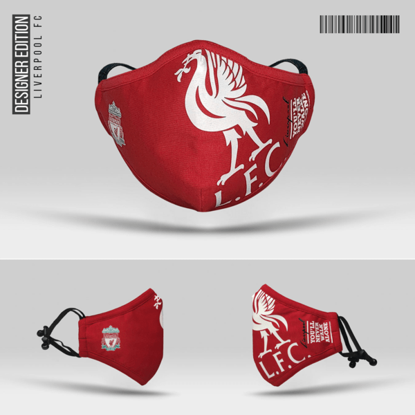 Liverpool FC Designer Edition Cotton Face Mask Best Quality Product