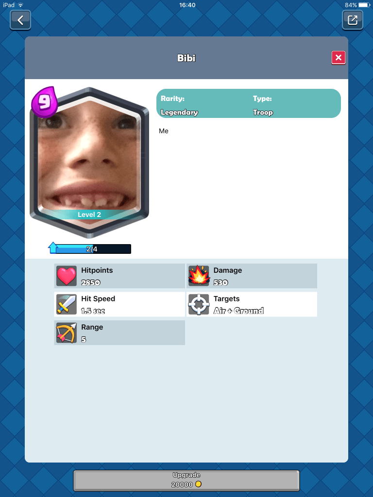 How to create your own card on clash Royale fabriziolous