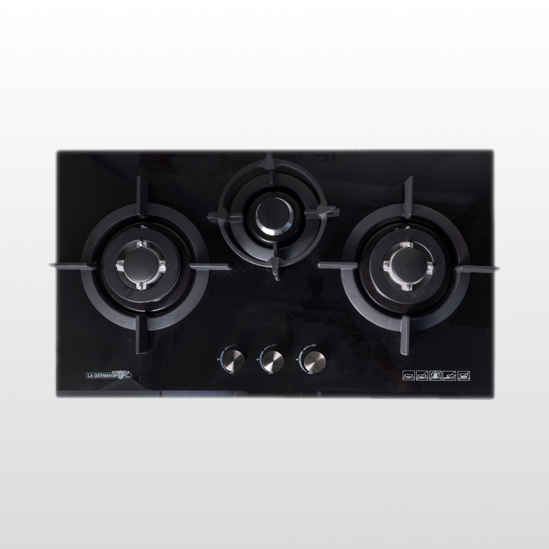 La Germania GH830X 3 Burner Glass Cooktop FABSON INC.