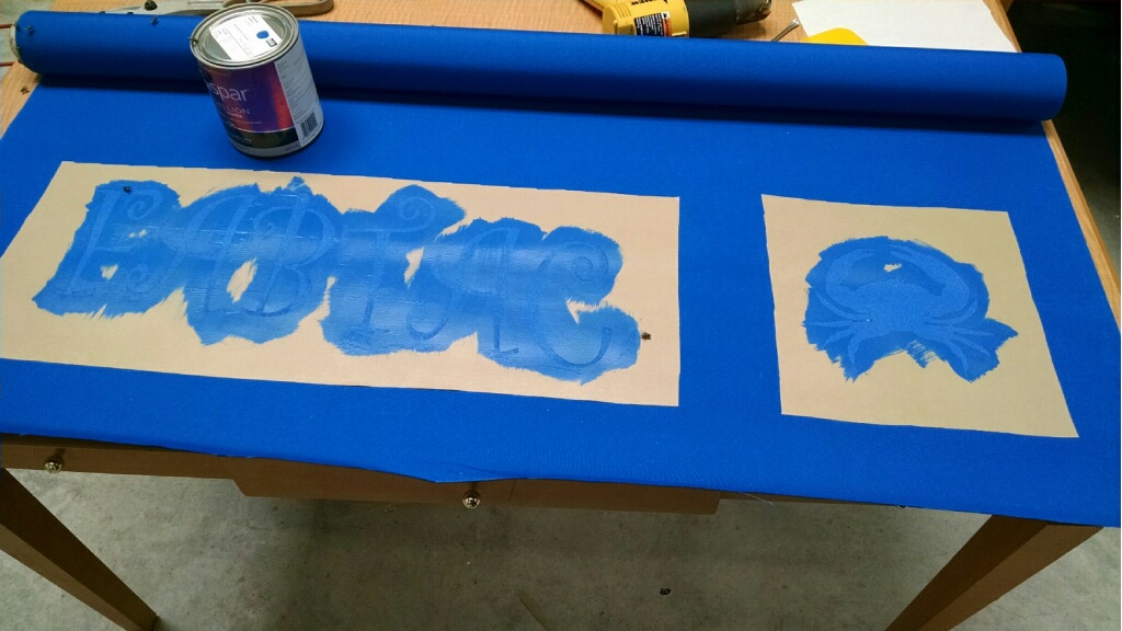 Instructions Fabtac Self Adhesive Stencil