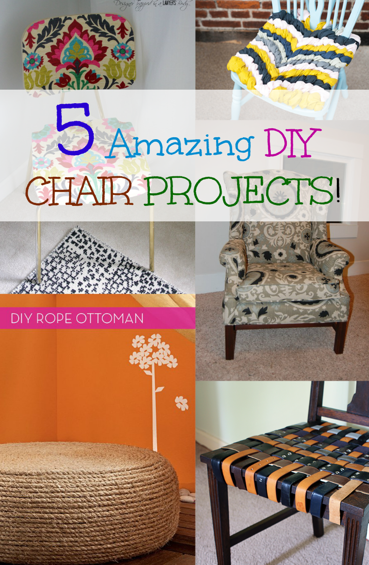 5 Amazing DIY CHAIR PROJECTS! Fabulessly Frugal