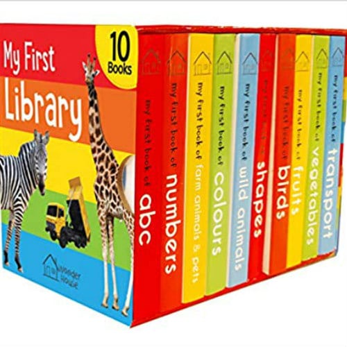 Amazon My First Library Boxset of 10 Board Books for