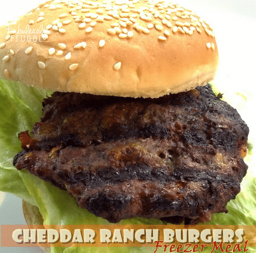 Cheddar Ranch Burgers Recipe Fabulessly Frugal