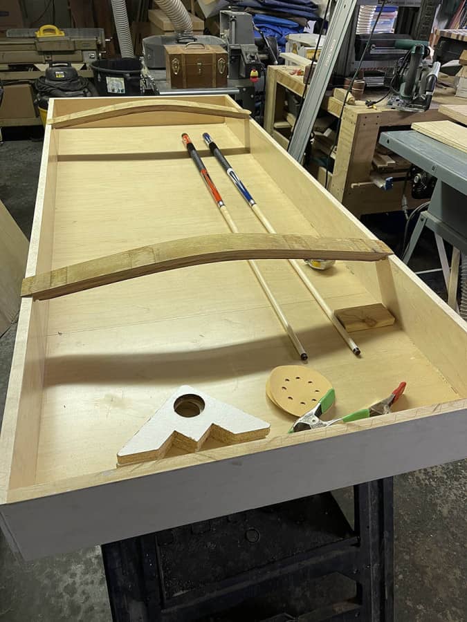 How to Build a Hidden Door Pool Cue Rack Fabville