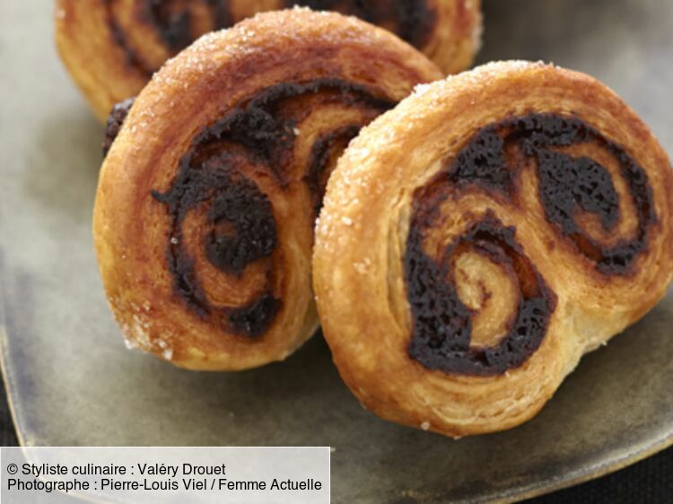 Petits palmiers au Nutella Femme Actuelle Le MAG