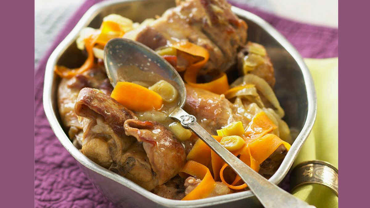 Sauté de lapin aux poivrons découvrez les recettes de