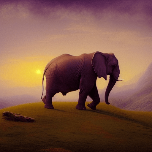 Purple Elephant