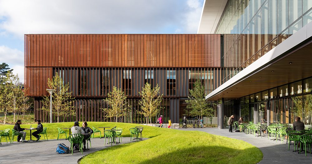 Amherst's New Science Center outperforms with a facade material quintet