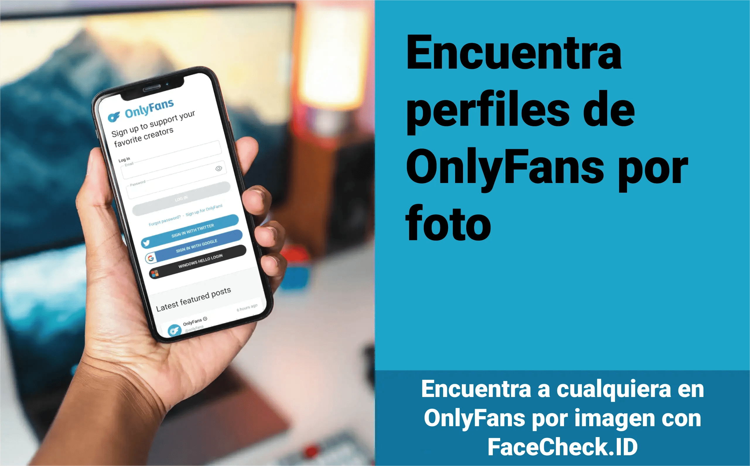 Encuentra perfiles de OnlyFans por foto utilizando el motor de búsqueda