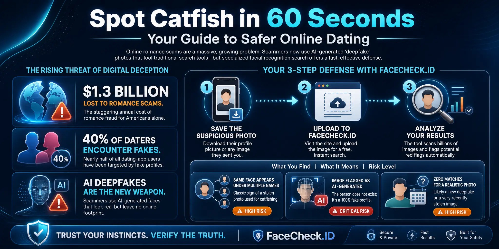 How to Spot a Catfish Online in Under 60 Seconds with FaceCheck.ID