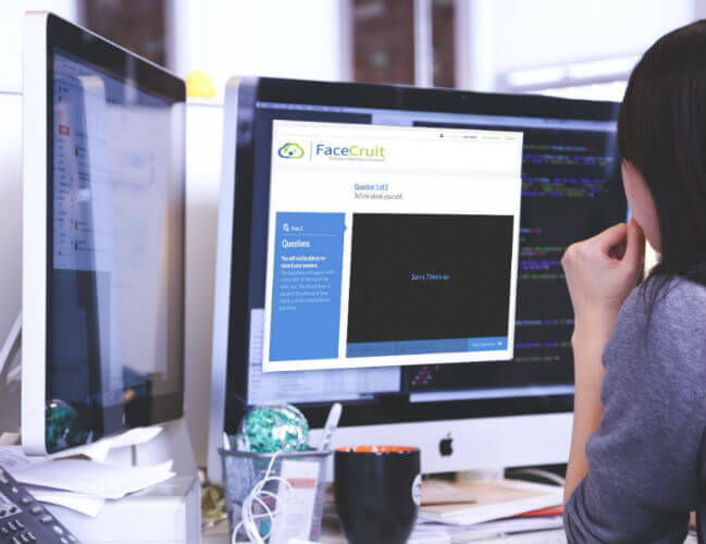 Video recruitment software FaceCruit Video Interviewing and