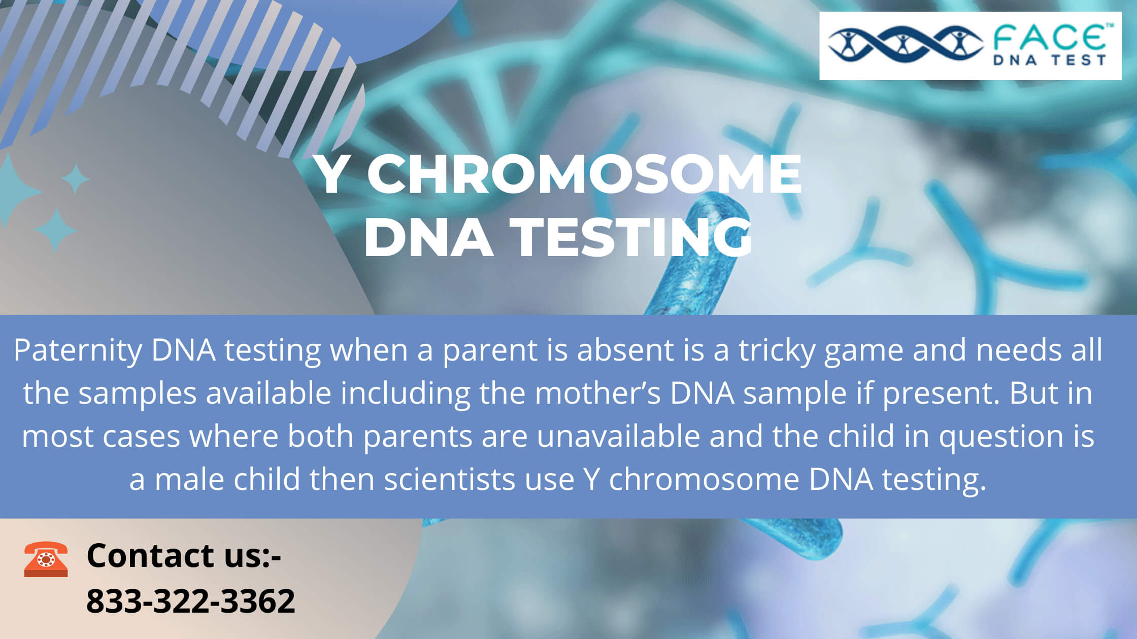 YchromosomeDNATesting Face DNA Test