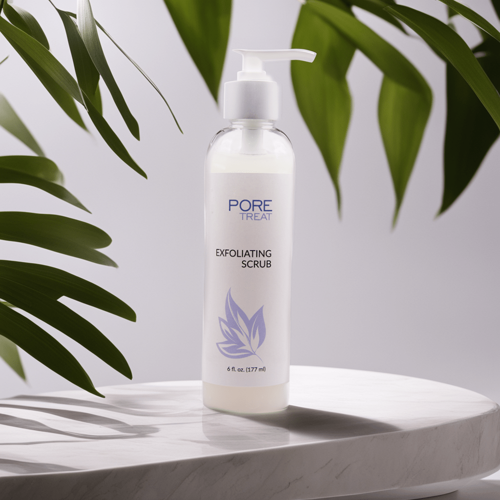 Pore Treat Exfoliating Scrub, 6oz Face Glow Skincare & Laser