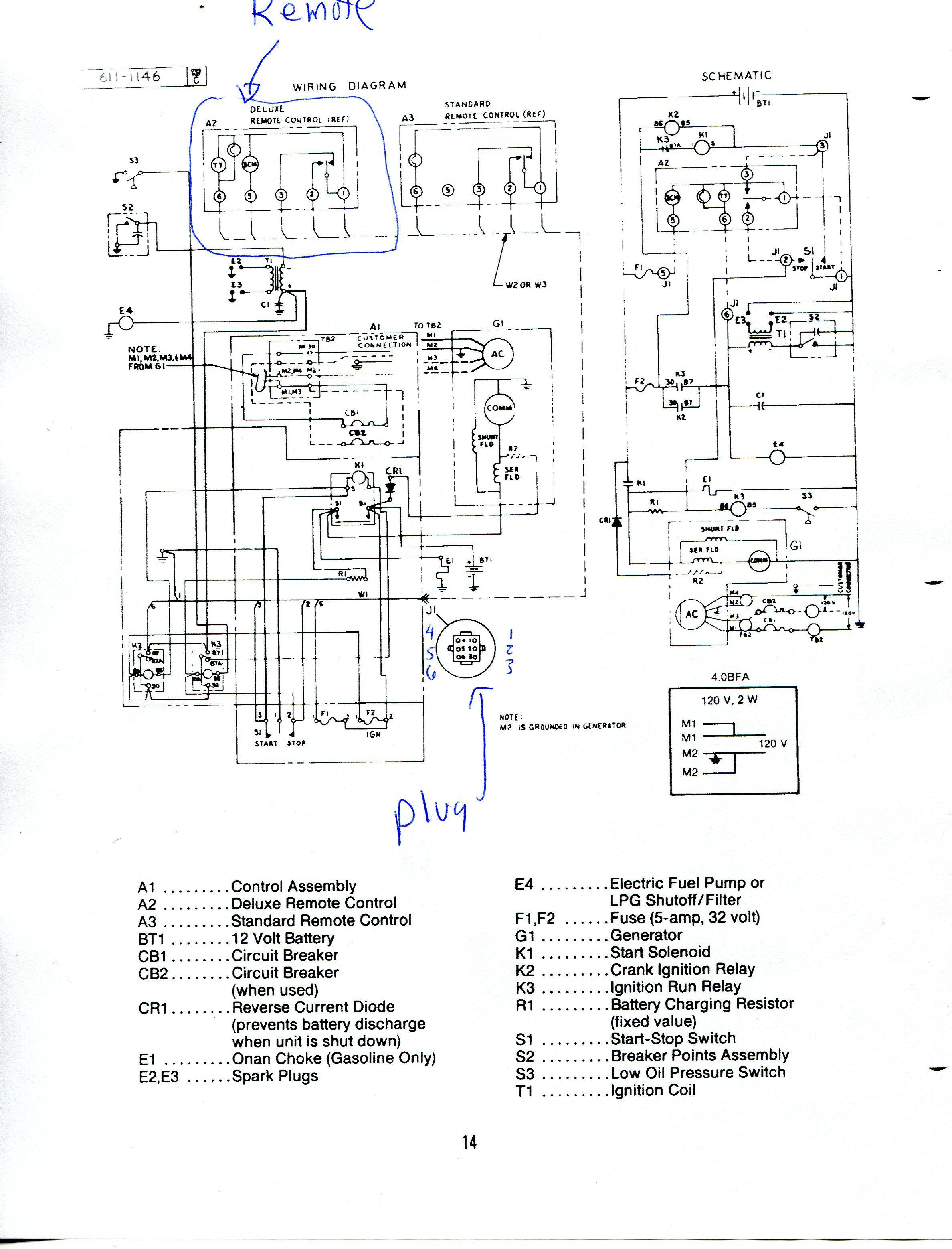 Onan Emerald 1 Genset Wiring Diagram Hanenhuusholli