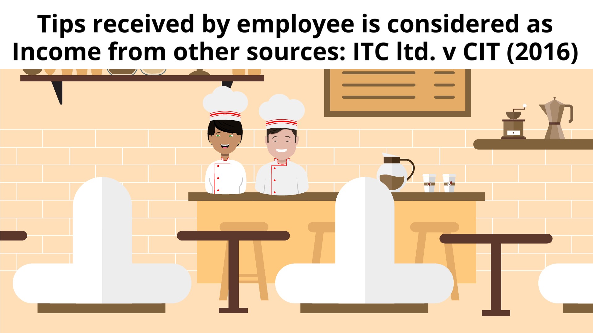 Tips received by employee is not Salary and No TDS is required to