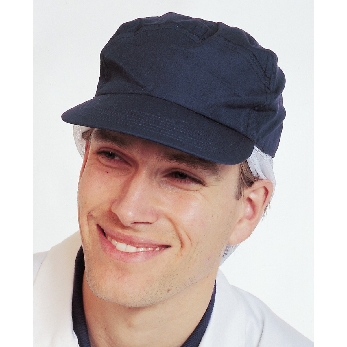 Baseball Cap with Net Navy FaceLine Inc Store