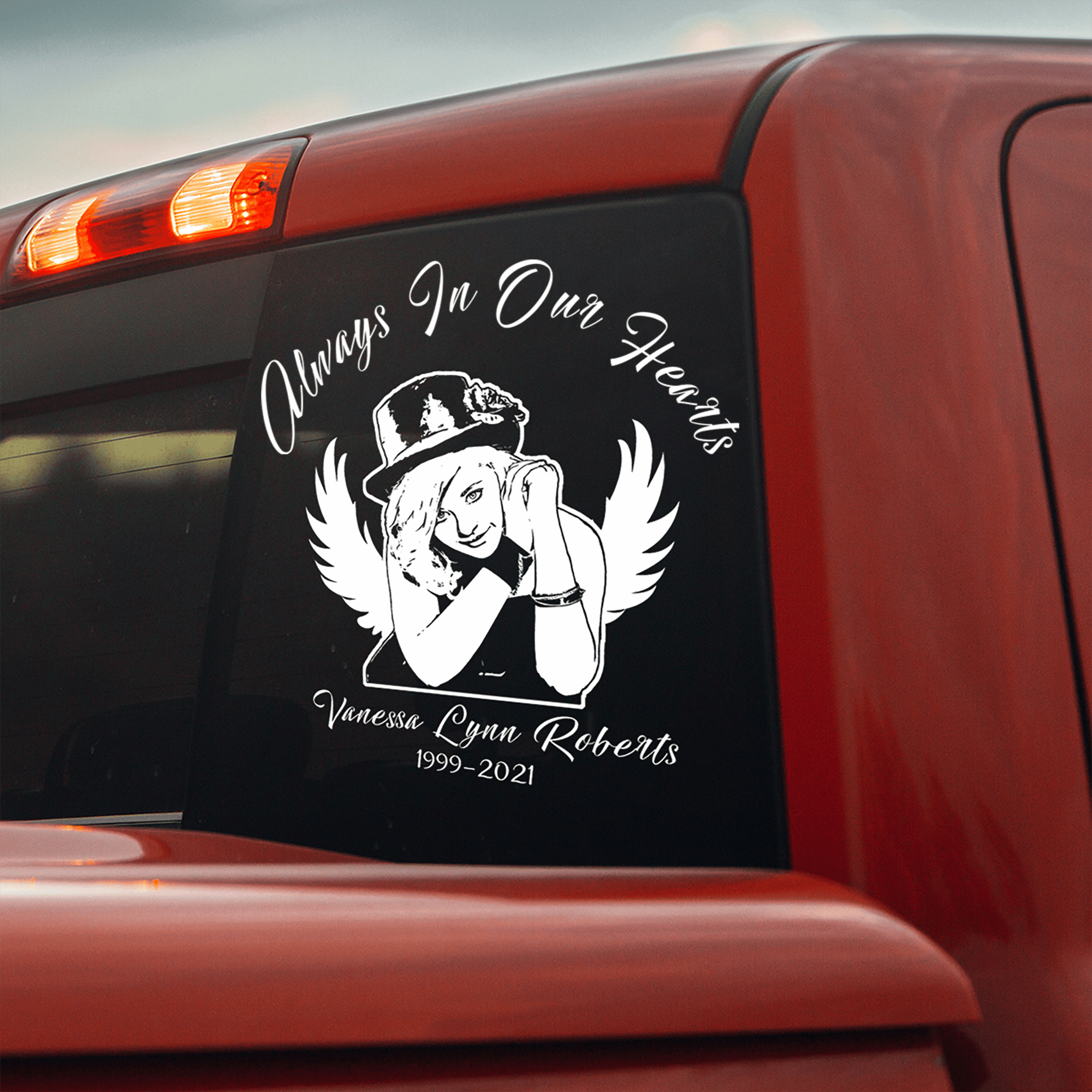 Custom Truck Window Decals