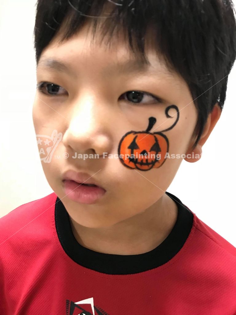 【フェイスペイント×デザイン】2018年10月号テーマ「ハロウィン」 NPO法人 日本フェイスペイント協会(R)