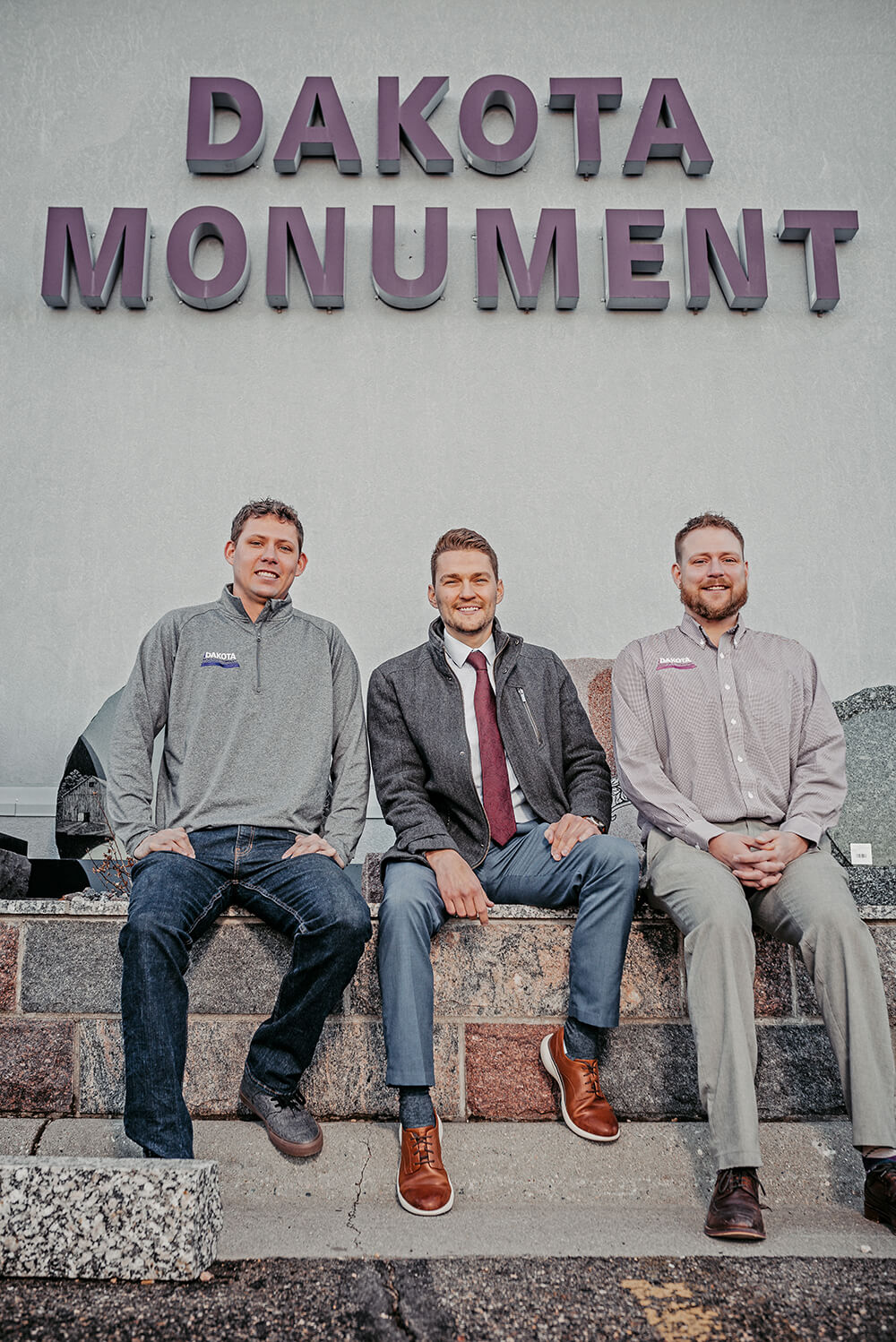 Face Of Monuments & Memorials Dustin Anderson & Team, Dakota Monument