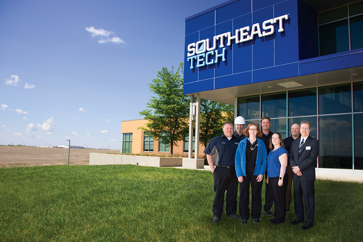 Technical College President Griggs & Faculty, Southeast Technical