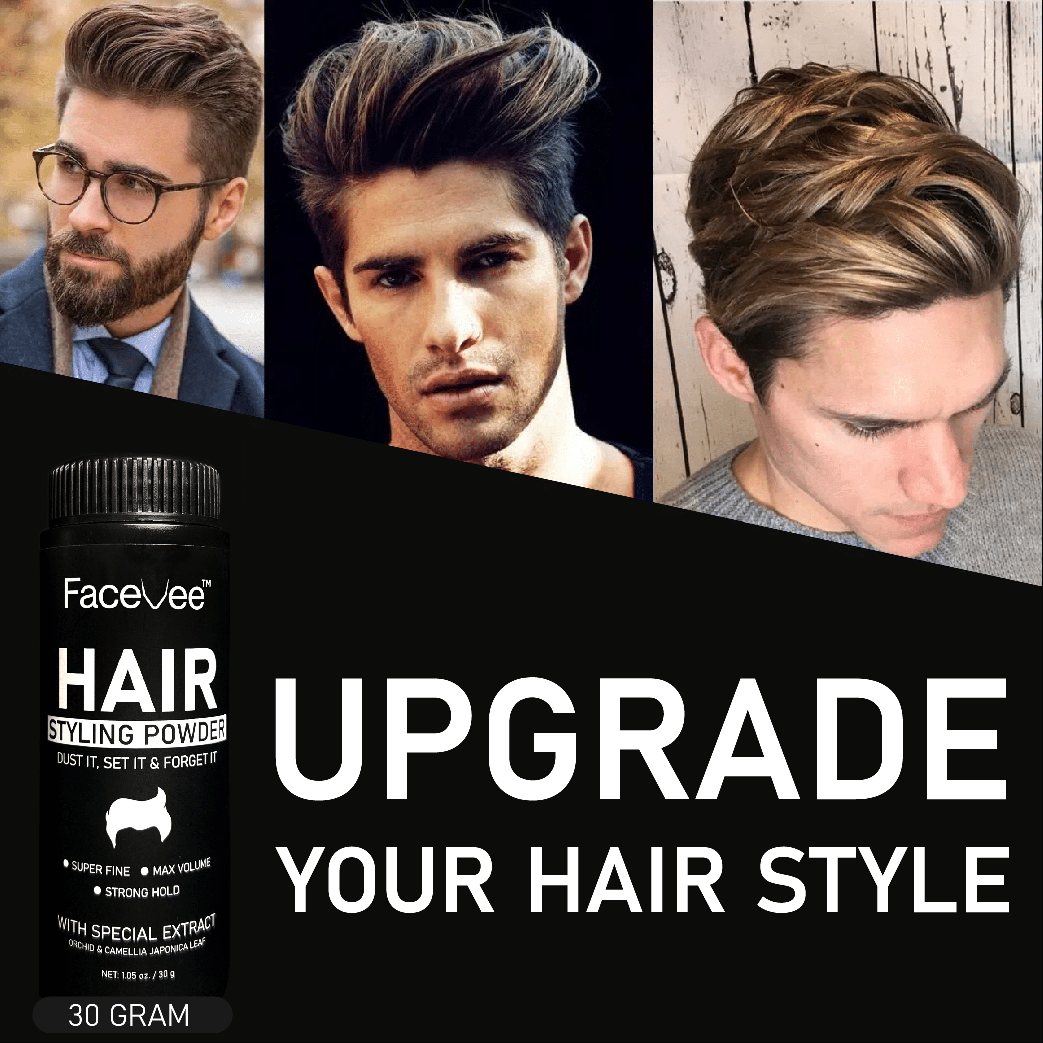 Hair Styling Powder 30 gm FaceVee