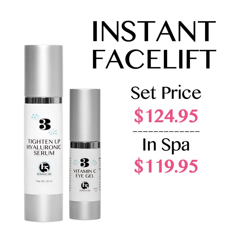 Instant Face Lift Set Facial 5 Cosmetics