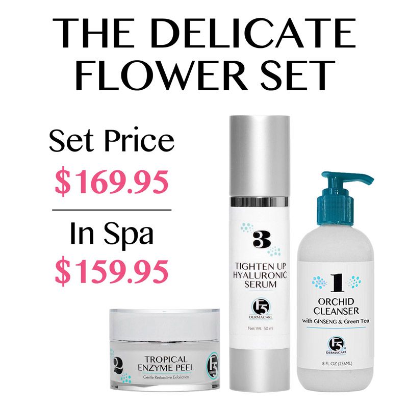 The Delicate Flower Set Facial 5 Cosmetics