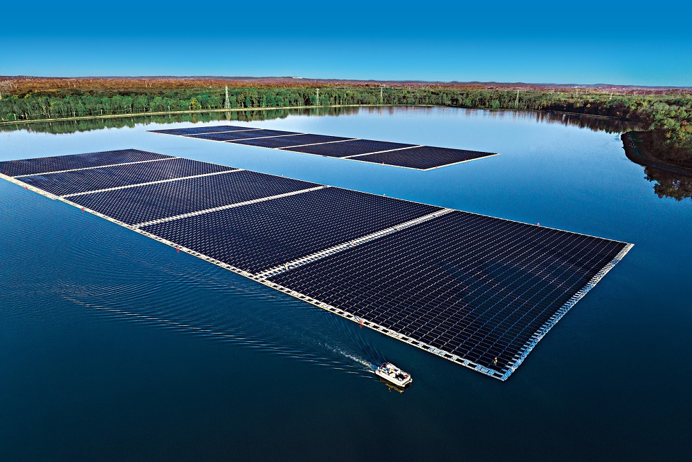 North America's Largest Floating Solar Project Powers Water Treatment