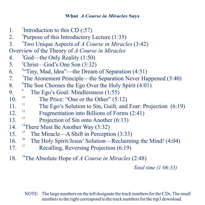 A course of miracles online