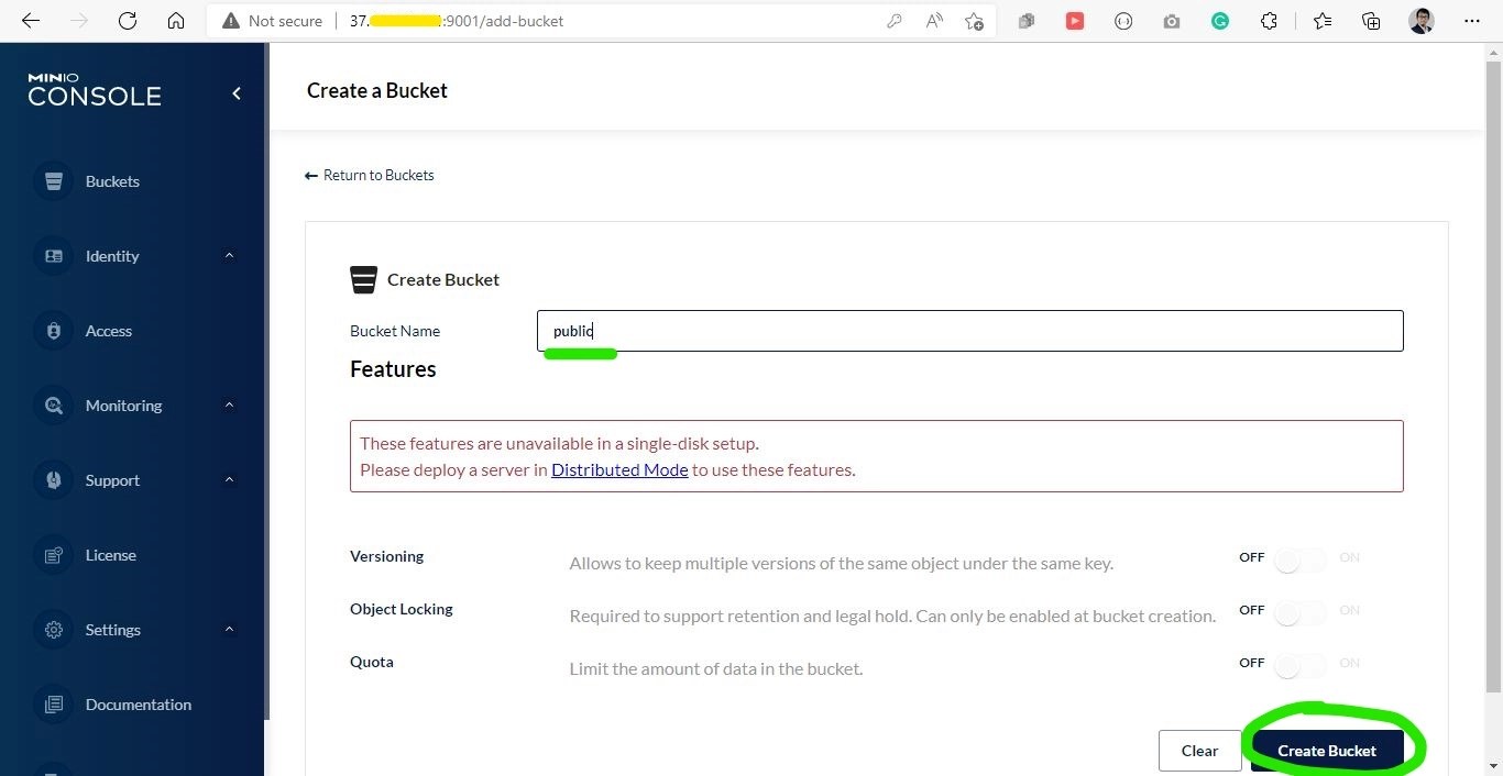Nginx VoD Server Configuration Minio Integration