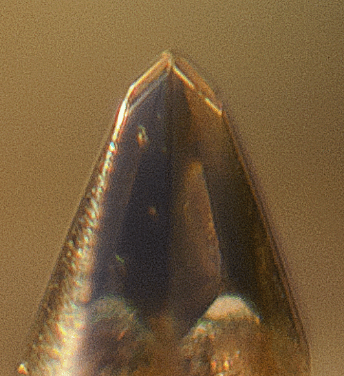 Eye of the needle See what your turntable stylus looks like under the