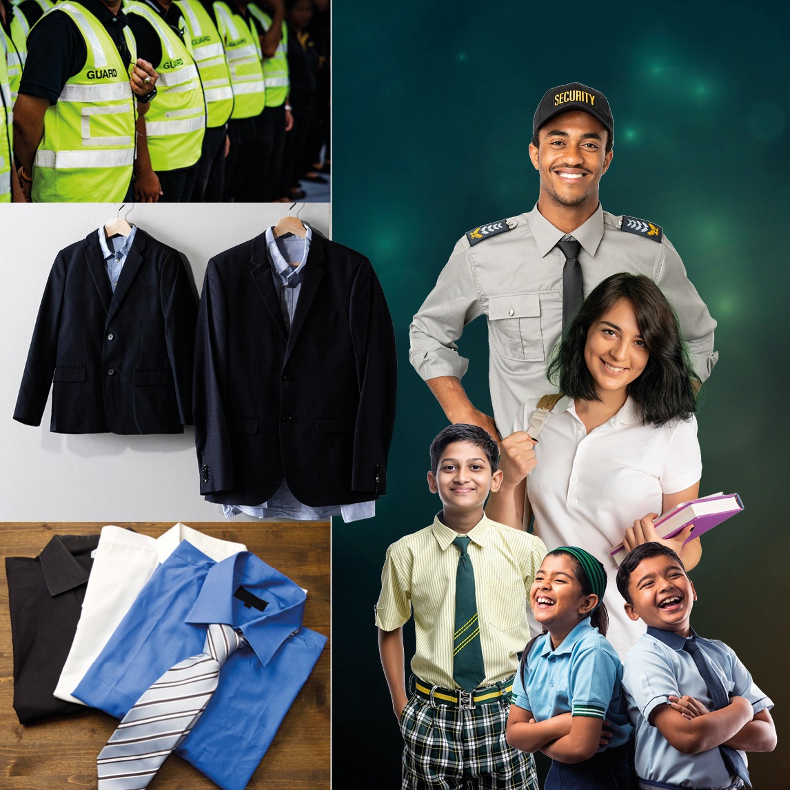 Quality Uniforms for All Professions Bulk Order Uniforms Customized