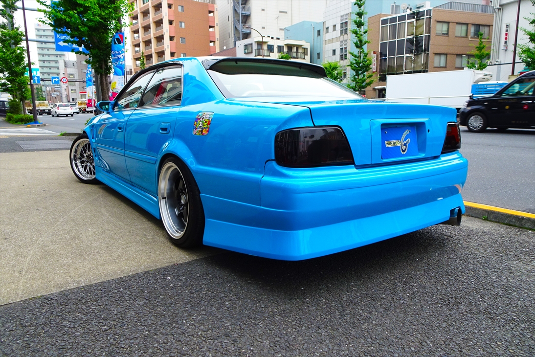 [改造車買取情報]ライトブルーなチェイサーを買取 ドリ車・改造車のファクトリーウイン【他社査定より5～50万UP】