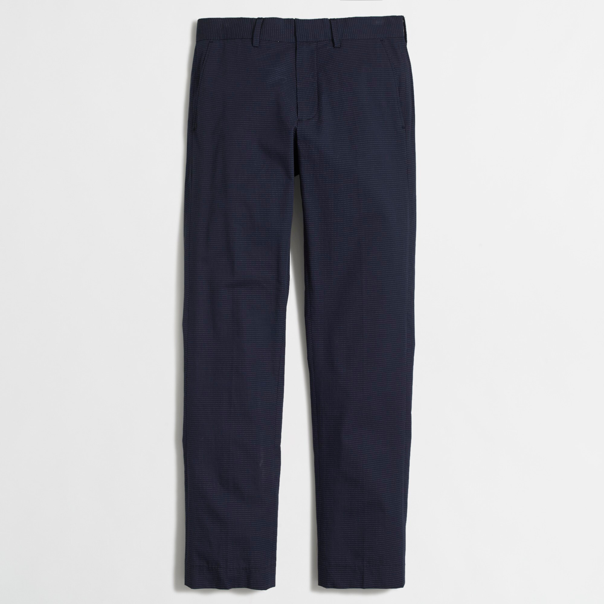 J.Crew Factory Slim Bedford patterned dress pant