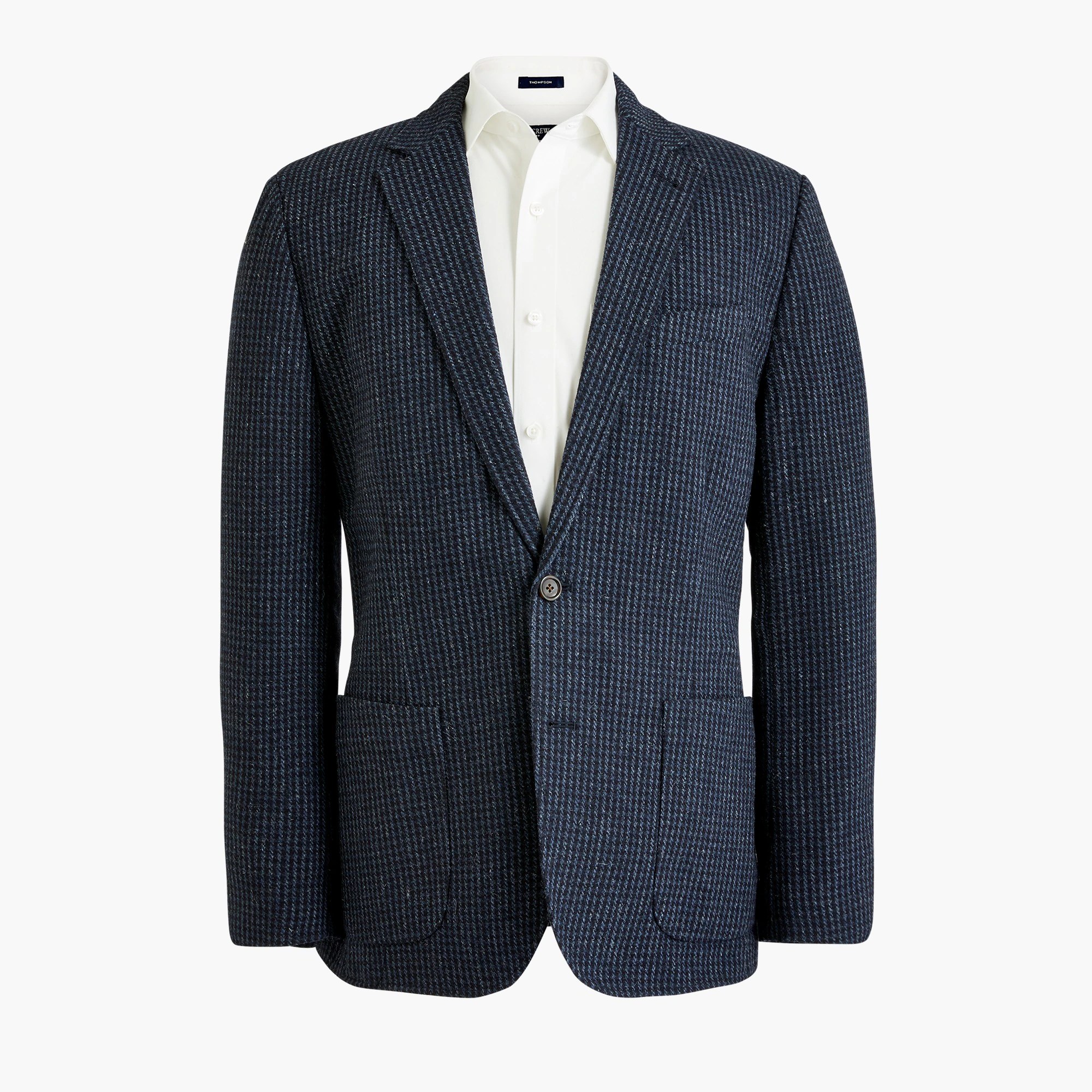 J.Crew Factory Slimfit Thompson blazer in houndstooth wool