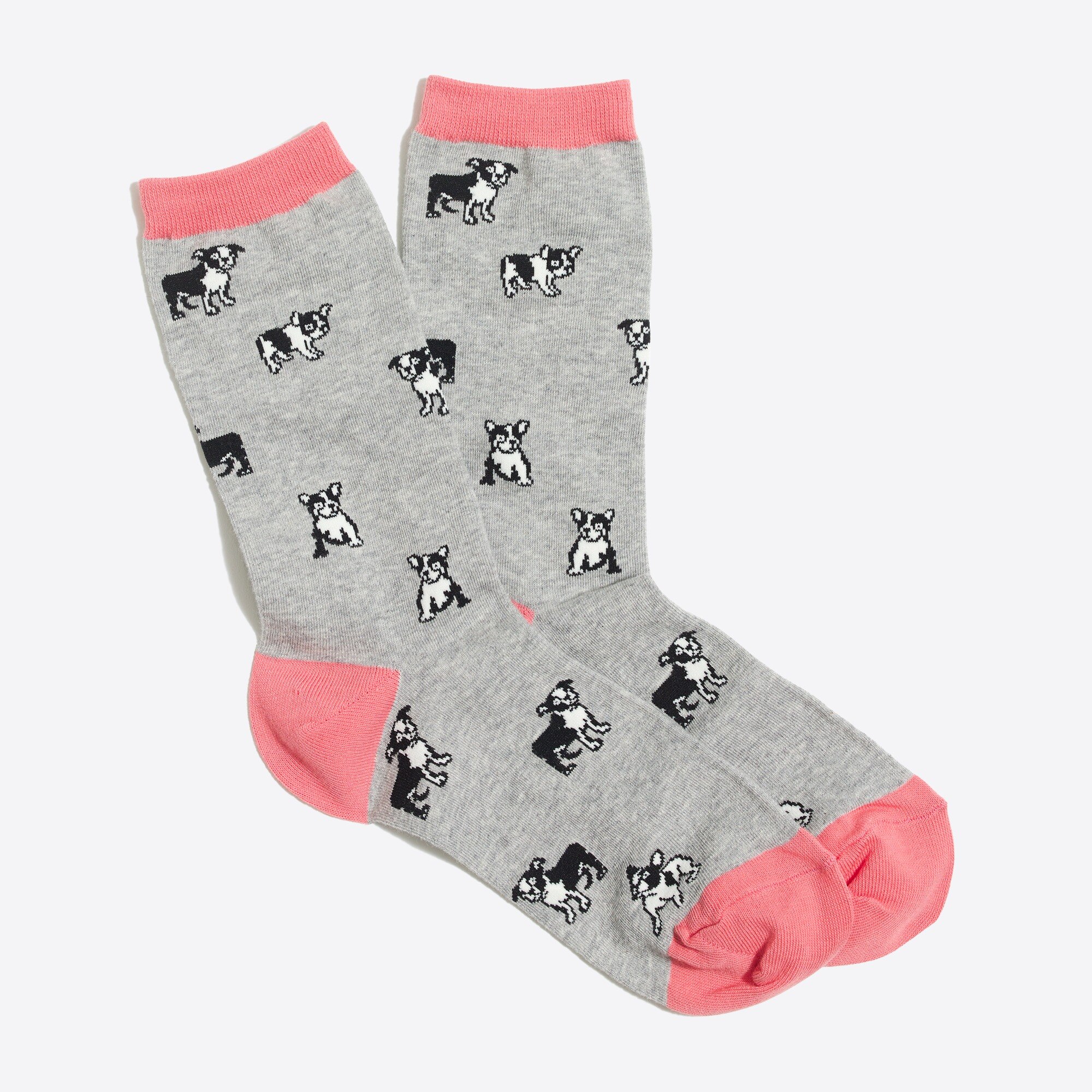 J.Crew Factory French bulldog trouser socks