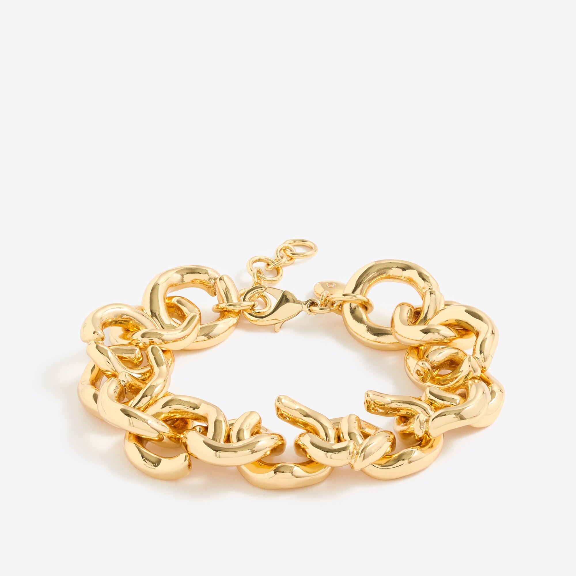 J.Crew Factory Gold link bracelet